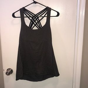 Lululemon tank top with built in bra